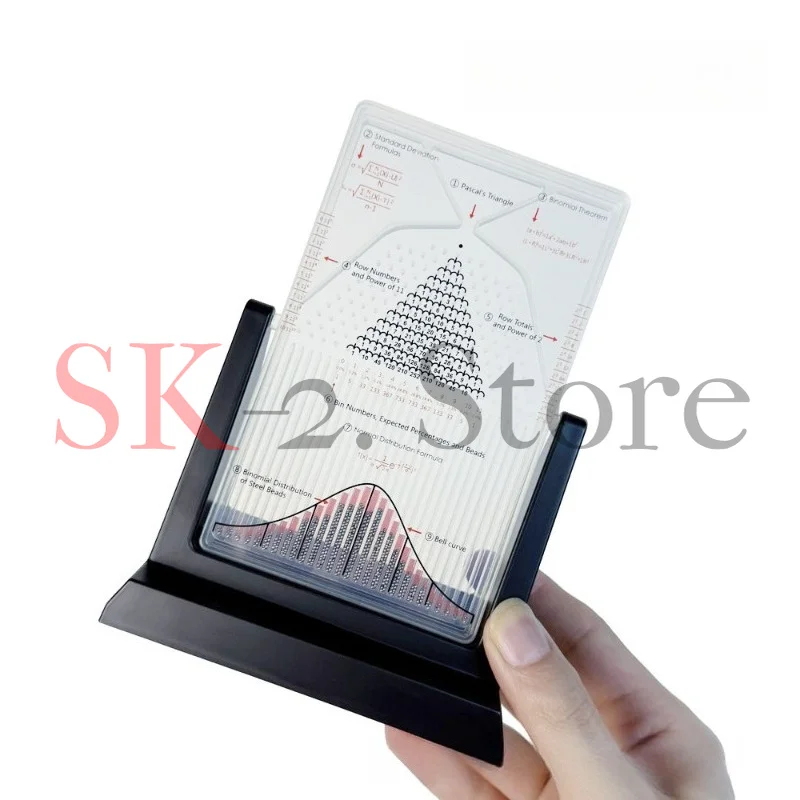 Fit Galton Board Model Ornament GaltonBoard Normal Distribution Model Mathematics Teaching Aids S