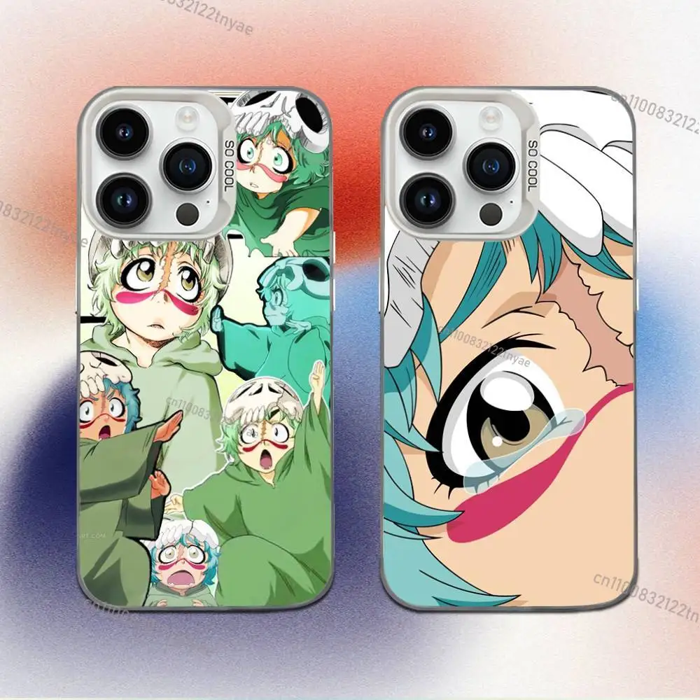 

B-BleachS N-Nelliel-s Phone Case For iPhone 17,16,15,14,13,12,11,Mini,Pro,E,MAX White Candy Matte Shockproof Cover
