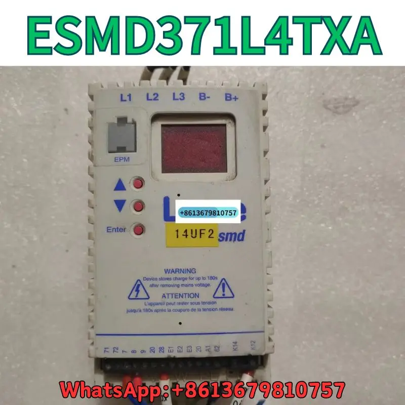 

Used ESMD371L4TXA 0.37KW frequency converter test OK Fast Shipping