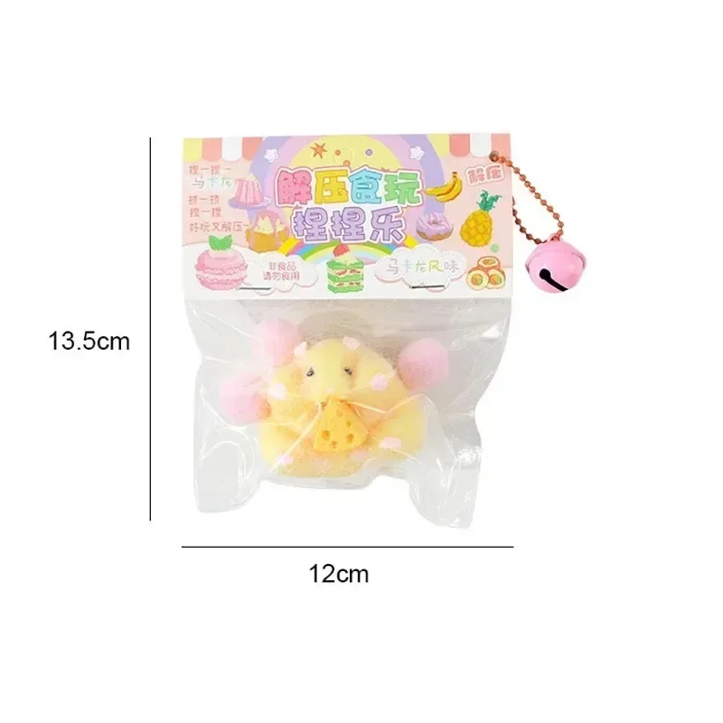 Nette Hamster Eichhörnchen Prise Spielzeug Musik Langsam Rebound Stress Relief Spielzeug Hohe Aussehen Kawaii Büro Finger Stress Relief Spielzeug