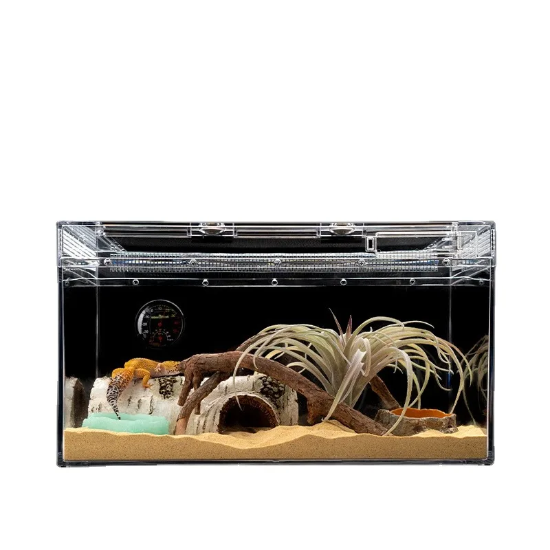 

Reptile Landscaping Water Tank High Transparent Reptile Pet Box