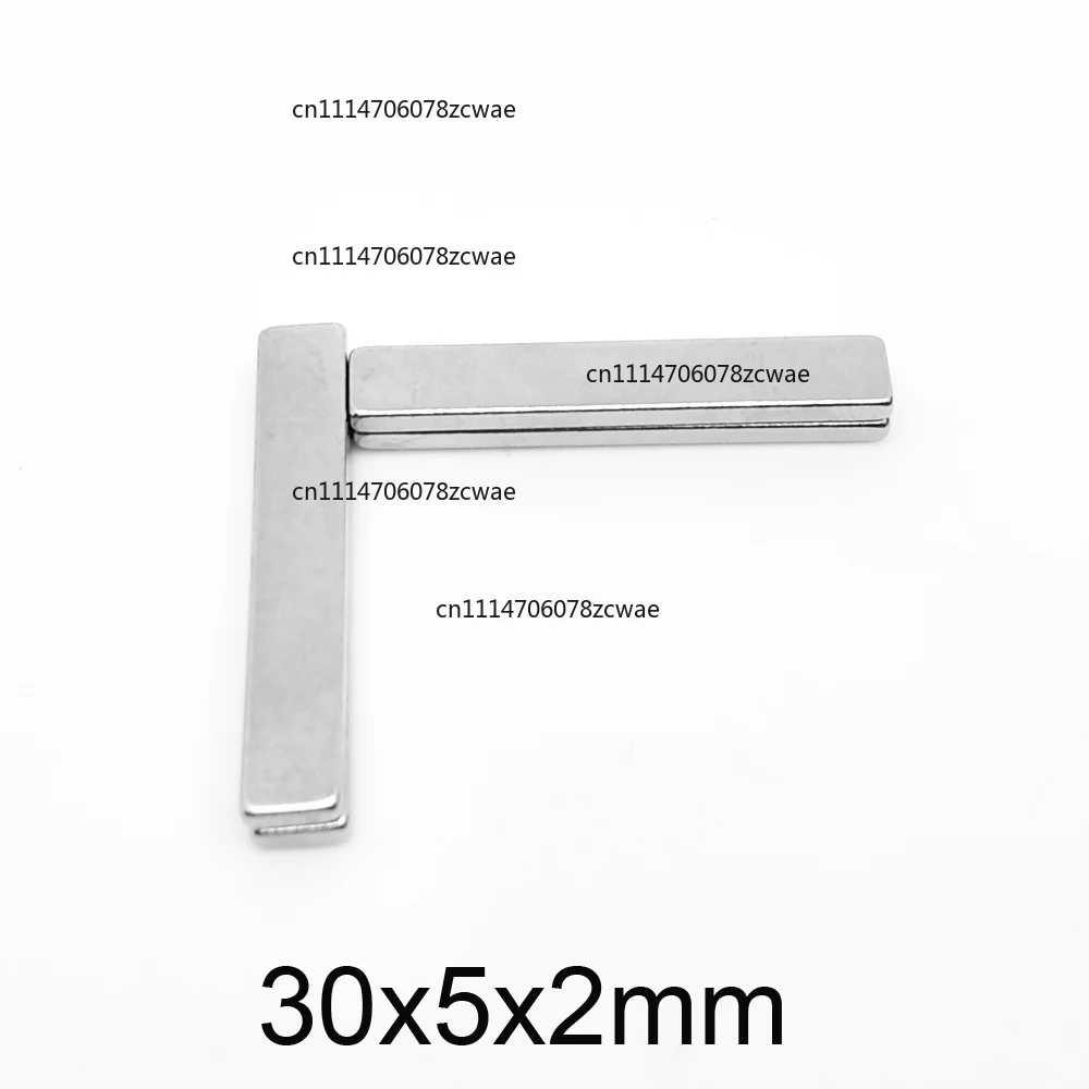 30x5x2mm Quadrate Magnet 30x5x2 Block Powerful Strong Magnets 30*5*2 For Home Refrigerators, Offices DIY