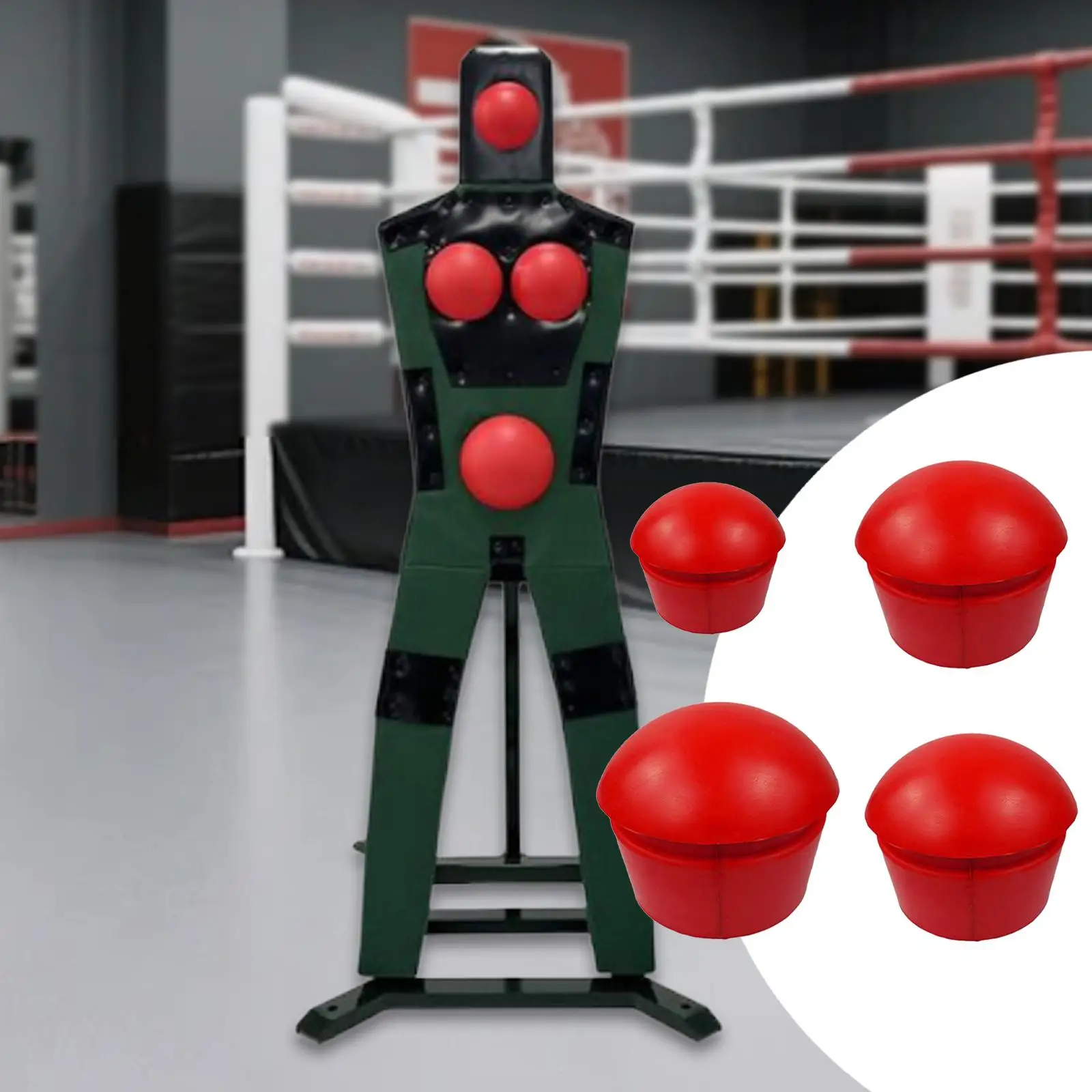 Target Ball Accuracy Training Tool for Backyard, Indoor, Outdoor, Archery Target Core Attachment Mannequin Target Accessory Ball