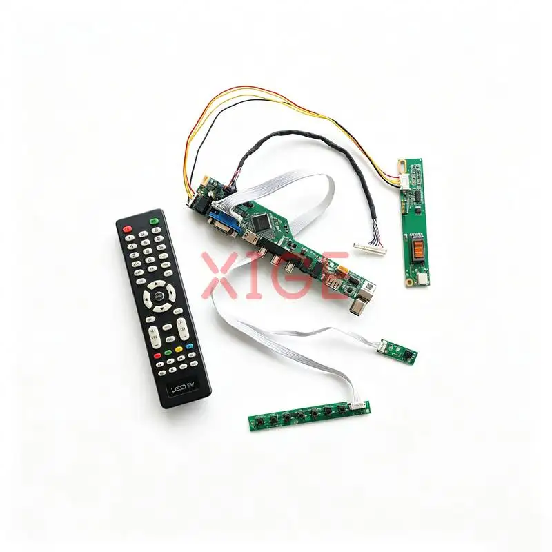 

Matrix Controller Drive Board Fit LQ150U1LW N150U3 LTN150U4 LP150U1 LVDS-30Pin 1600*1200 1600x1200 1CCFL HDMI+VGA+AV+USB DIY Kit