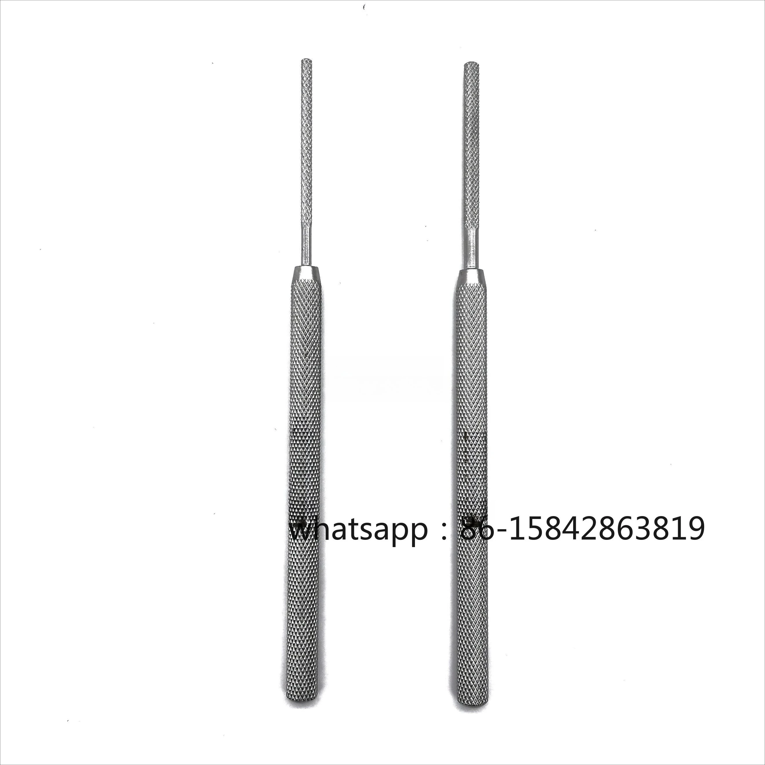 

Round file for pet orthopedics, trolley deepening, patella displacement medical stainless steel