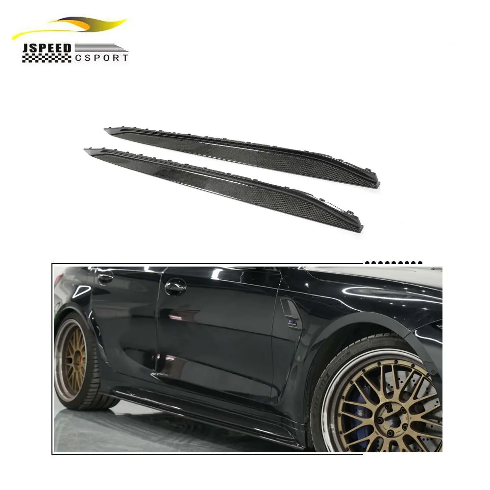 

Suitable for Carbon fiber side skirts are suitable Suitable for BMW 4 Series G82, G83, M4 COUPE 2-door 2021-2023