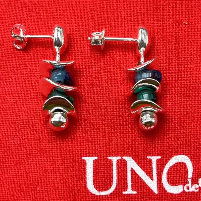 

2023 UNOde50 earring Venda Quente Espanha Alta Qualidade Exquisite Mulheres Brincos Romântico Jóias Gift Bag