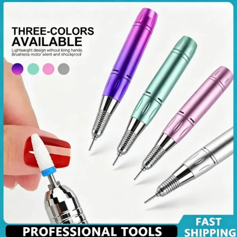 

DC Nail Drill Pen Handle Handpiece Manicure Pedicure Tool for Nails Drill Machine Accessories File Polish Grind Machine Electric
