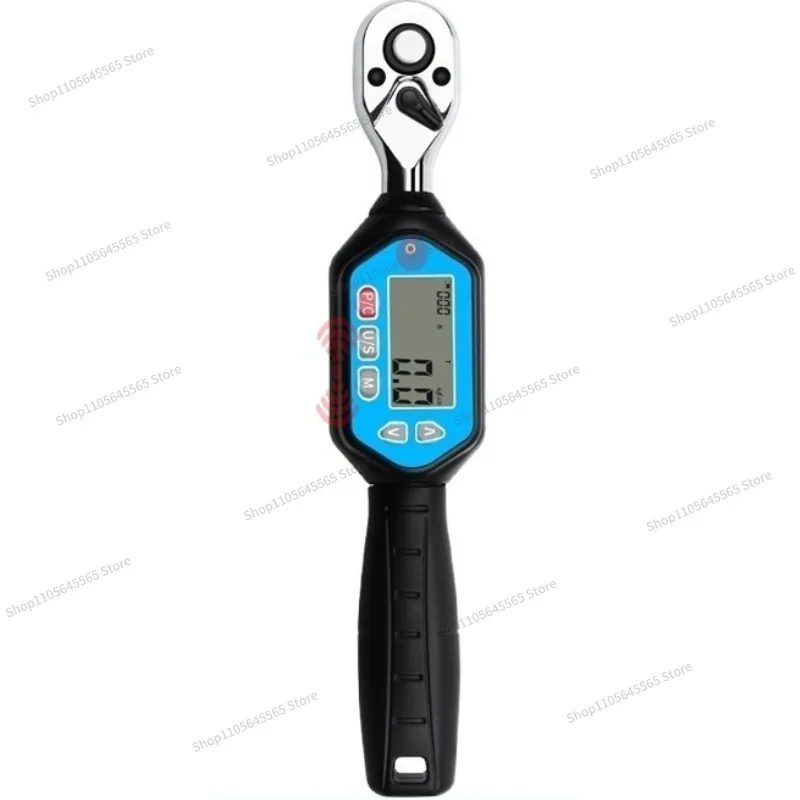 Electronic Digital Torque Wrench, Automotive Repair Opening Movable Head, Air Conditioning Scaffolding Socket Torque Wrench