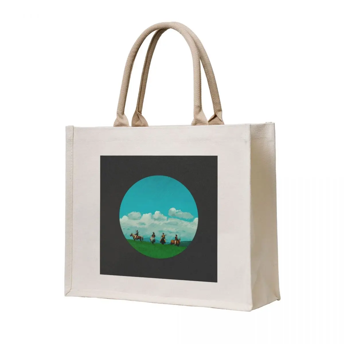 

Akira Kurosawa - Ran Illustration Large Circle Tote Bag Women's shopper bag tote bags men shoping bag