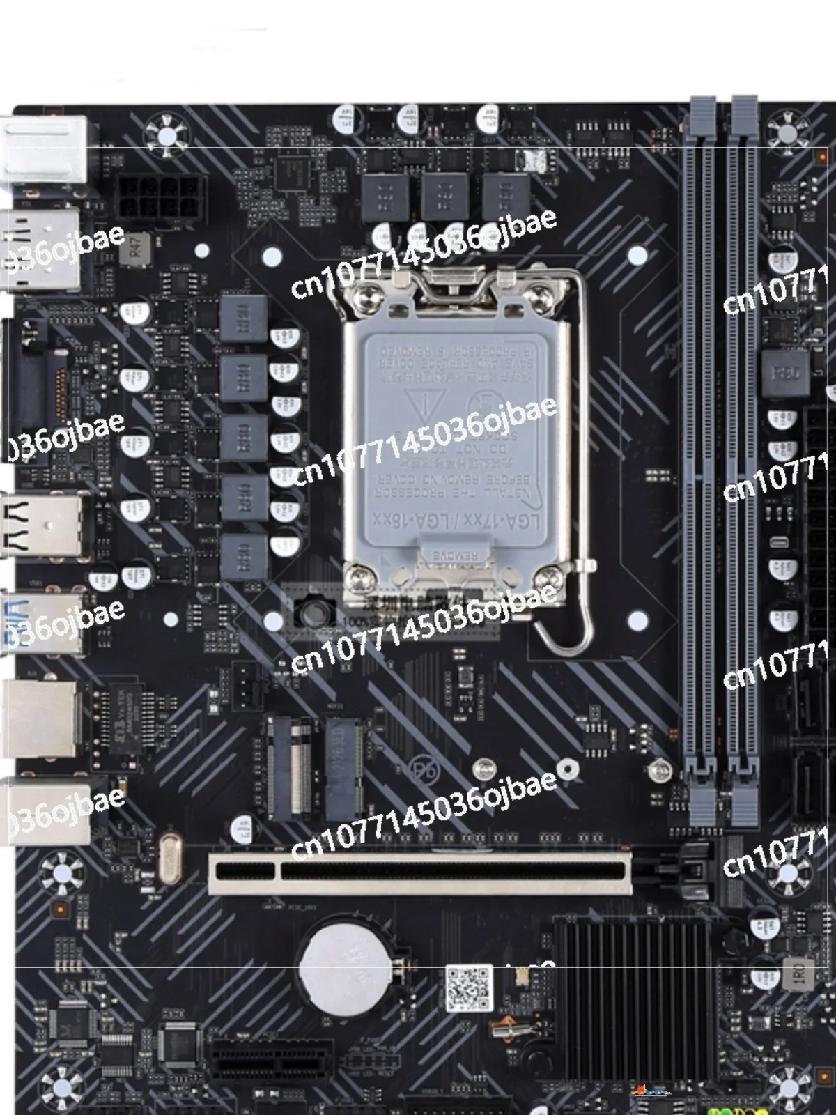 H610M-P Main Board I312100F 12th Generation CPU with M.2 Interface Supports NVME Solid State