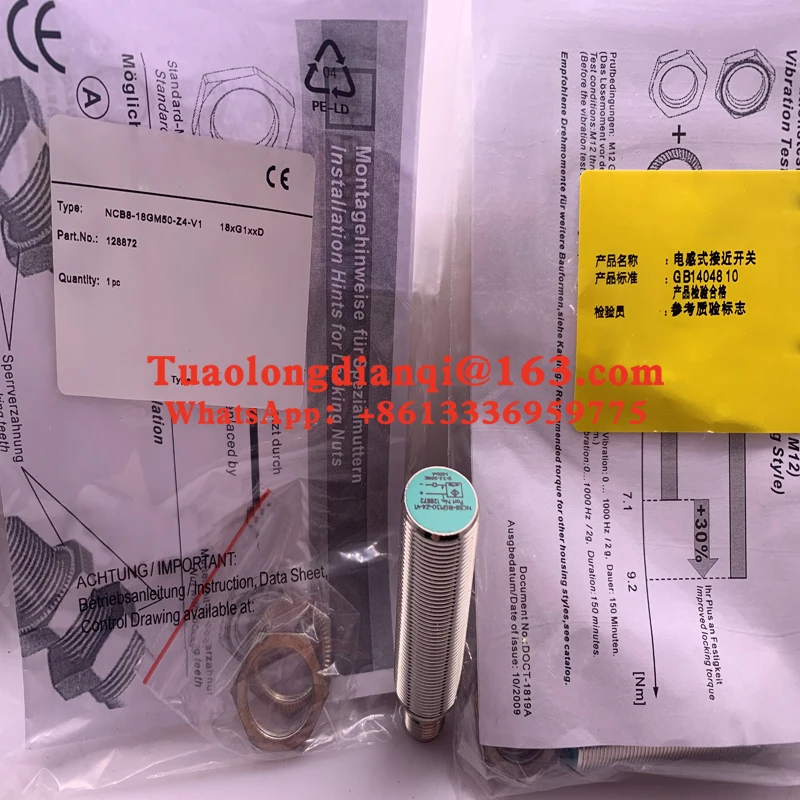 NCB8-18GM50-Z4-V1 NCB8-18GM50-Z5-V1 original genuine Proximity switch sensor in stock