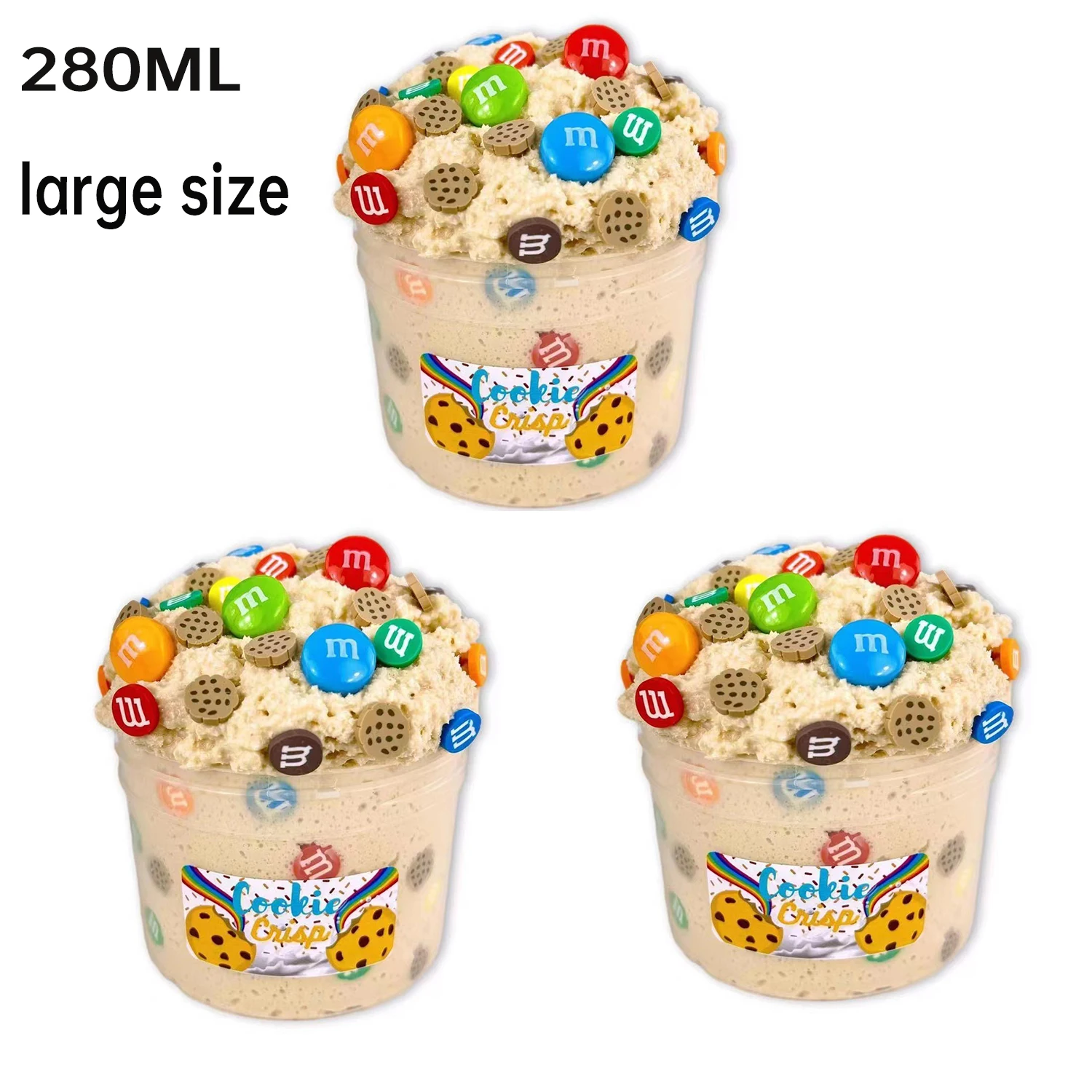 

Slime Fluffy Cloud Making Pack Set for Kid Cheap Magic Sand Children Educational Games DIY Snowflake Foaming Gum Butter Mud Toys