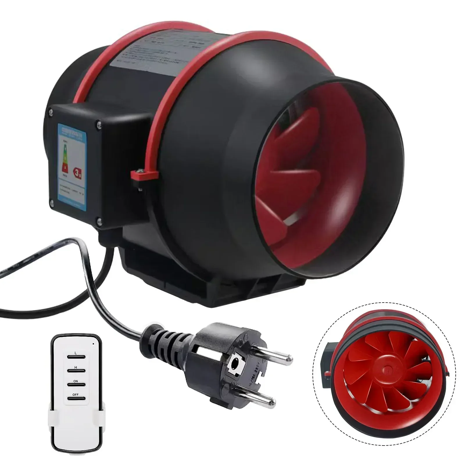 # L Flue Fan 100Mm …