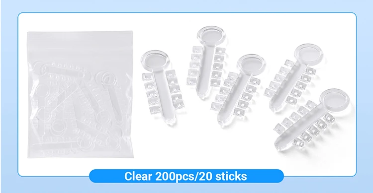 40 Stück AZDENT Dental Orthodontic Rotation Wedges Ligature Rotary Torsion Pad Zahnmedizinische Behandlungsverbrauchsmaterialien – Detail 3