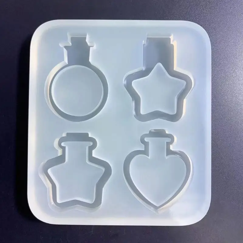 

Y88A Resin Shaker Mold Bottle Silicone Mould for Jewelry Making