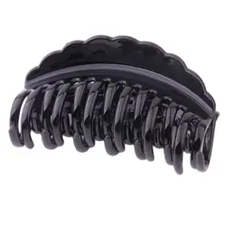 Pinces à cheveux classiques pour femmes, crabe en plastique solide de grande taille pour cheveux corrigés, conception de griffes, accessoires en épingle à cheveux, vente chaude la plus récente