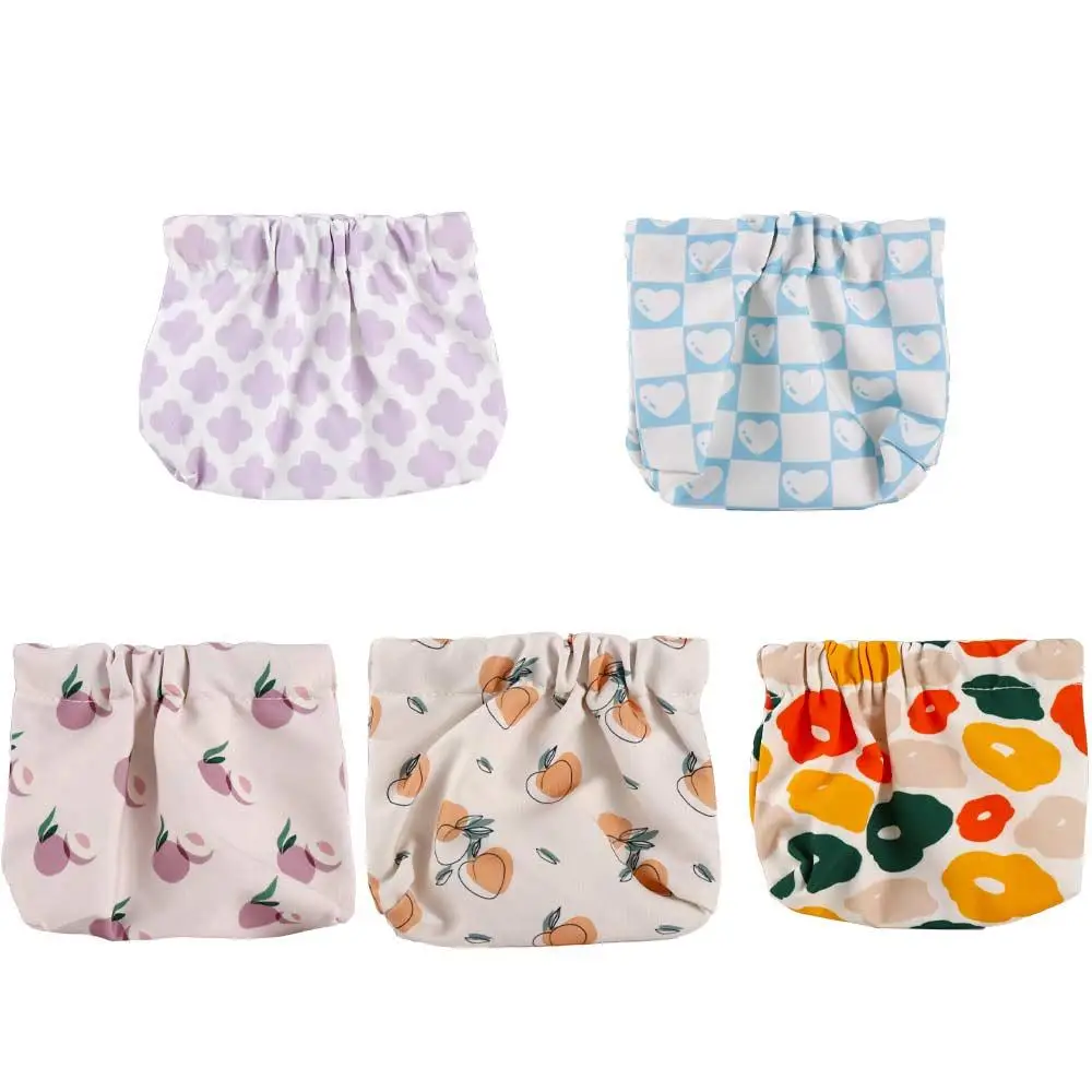 

Сумка для хранения салфеток, самозакрывающаяся сумка для мелких предметов, косметичка для губной помады, кошелек для монет, женская сумка для хранения мелочей, весенняя сумка с листьями