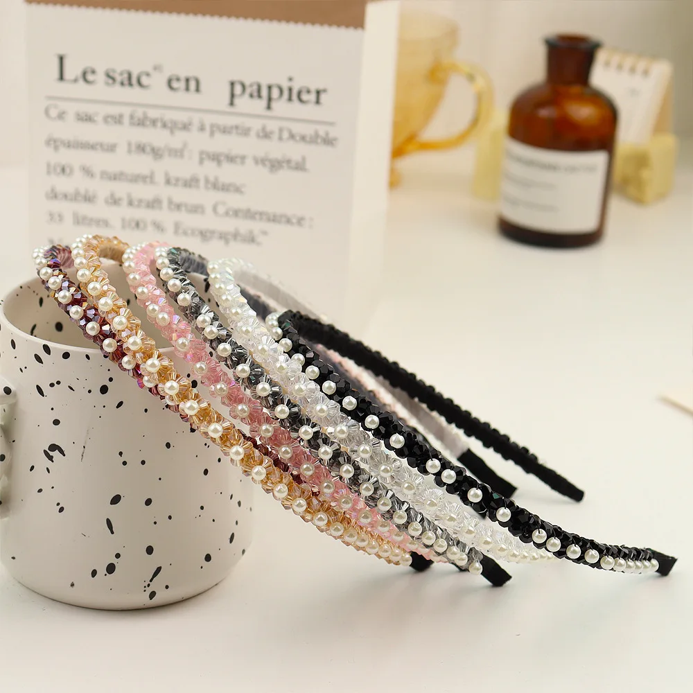 Fashionable Commuting Headband for Women, Beautiful Crystal Headpieces, Elegant Hair Accessories for Any Occasion