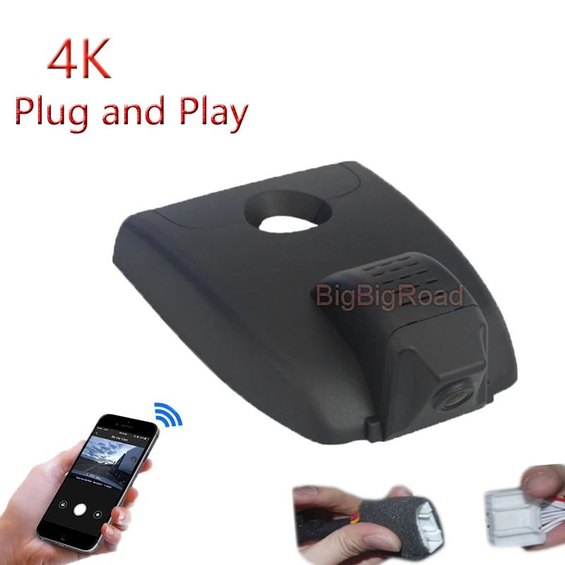 4K Plug And Play Car DVR For Toyota Corolla Corola Levin Allion TNGA 2019 2020 2021 2022 Car Video Recorder Wifi DVR Dash Camera