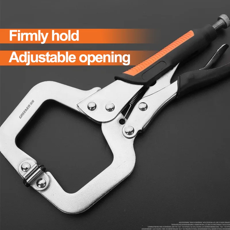 GREENERY Greener Strong Pliers Clamp Multi-functional Manual Universal Industrial-grade Pressure Wire Cutters Fixed Tool Plus