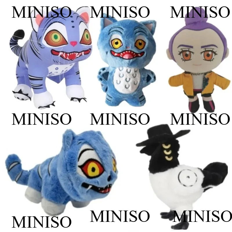 

New Demon Hunters Tiger Plush Toy Demon Hunters Kpop Accessories Toy Tiger Plushie Doll K Pop Demon Hunters Merch Birthday Gift