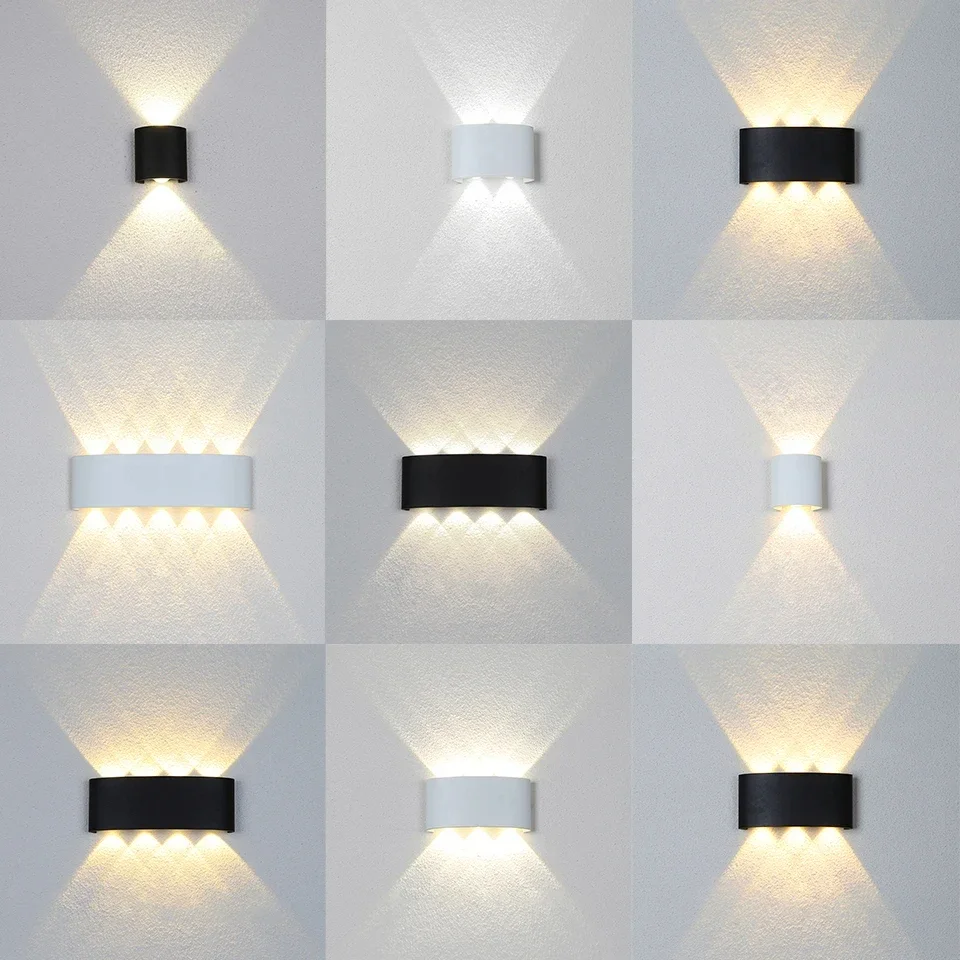 

LED Wall Lamp Outdoor Waterproof Interior Wall Light 2W 4W 6W 8W 10Wminimalist creative bedroom bedside lamp