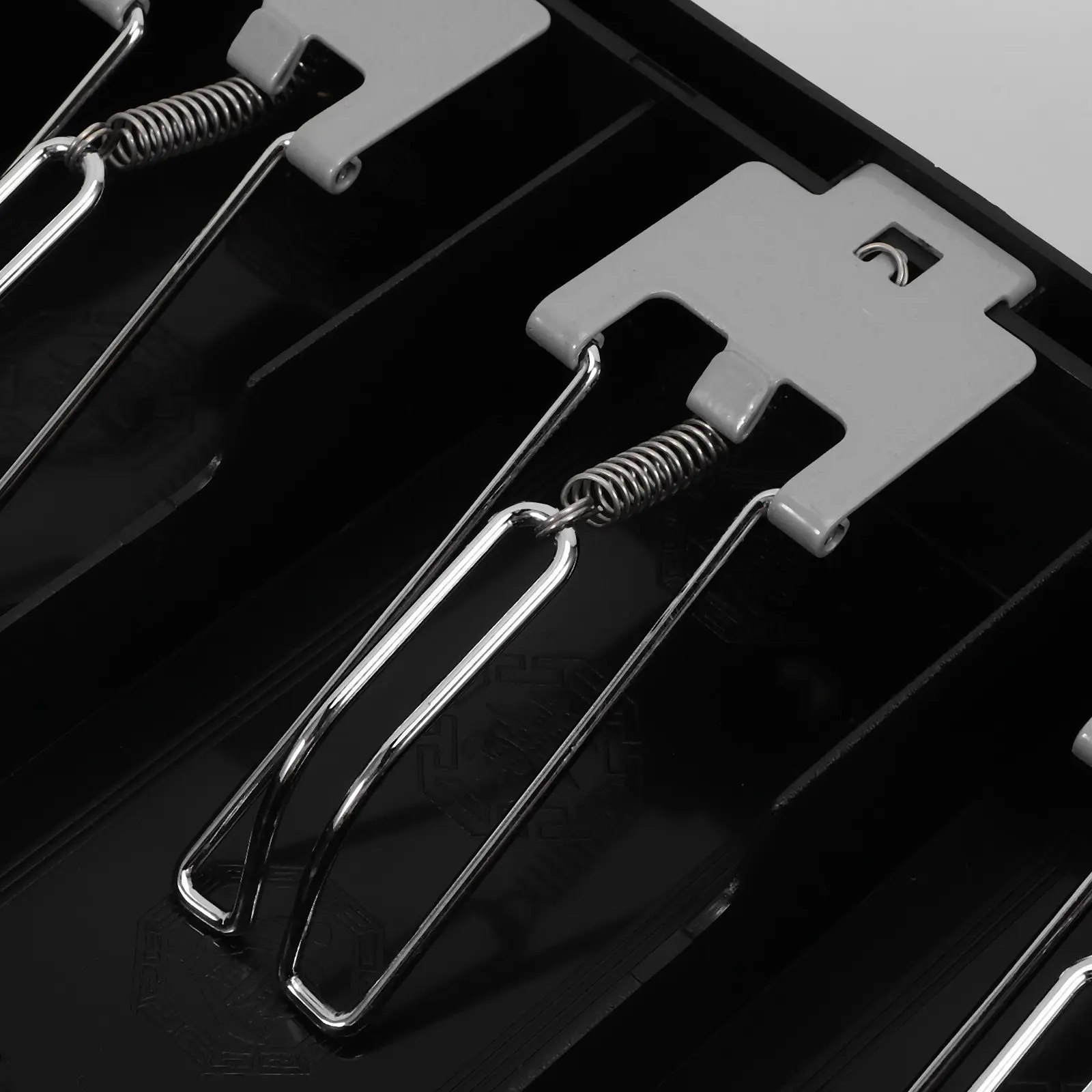 

6-Slot Cash Drawer Tray Smooth Surface Easy Clean Multi Grid Money Storage Stand for Shop Till Counter Cash Register Accessory