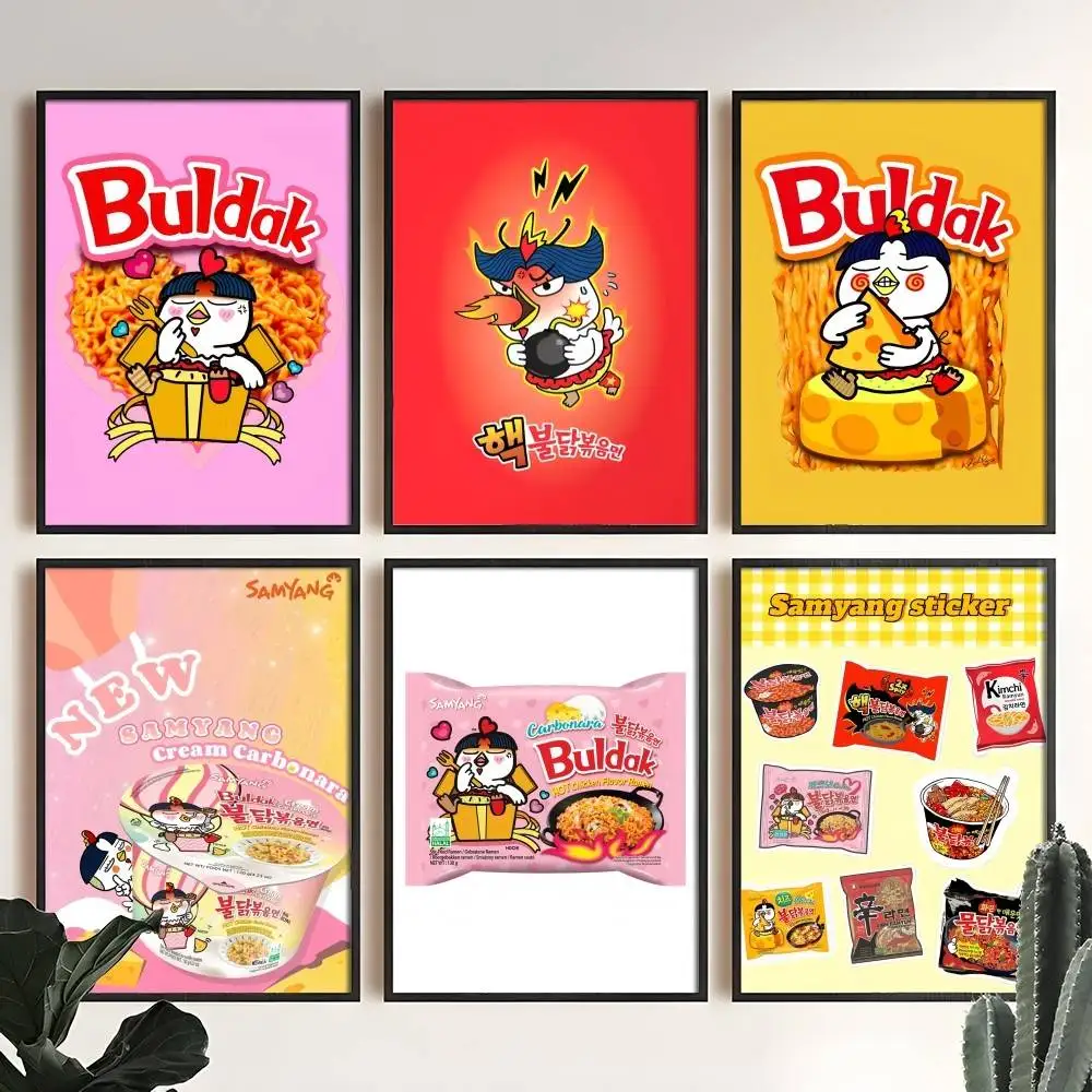 Горячая Турция с лапшой, брендовый постер S-SAMYANGS, настенный художественный принт, искусство, подходит для гостиной, спальни, бара, гостиной, украшения дома, подарок Горячая Турция с лапшой, брендовый постер S-SAMYANGS, настенный художественный принт, искусство, подходит для гостиной, спальни, бара, гостиной, украшения дома, подарок