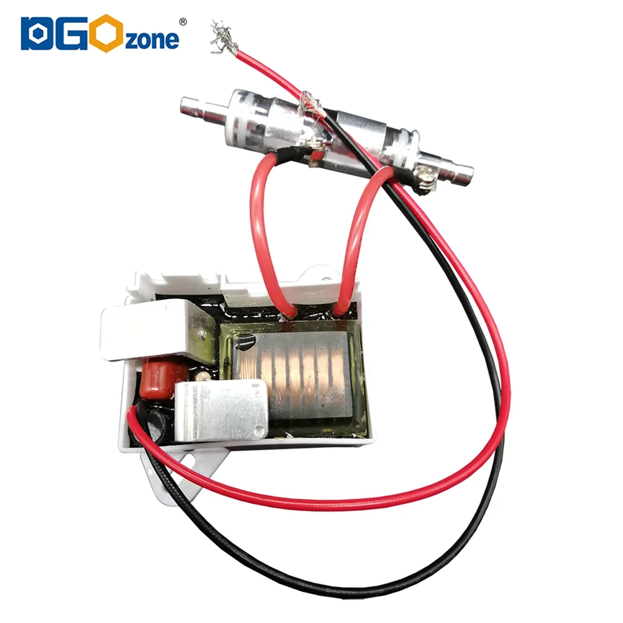 500MG Quartz Tube Ozone Generators DC12V for Air and Water Purifying Ozonoier KHT-500MGQD12