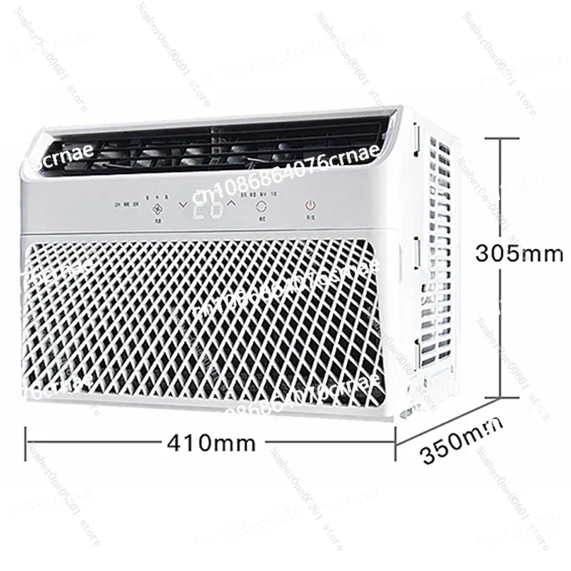 1500W Smart Inverter Air Conditioner Window Unit with Heat and Dehumidifier Window Air Conditioner