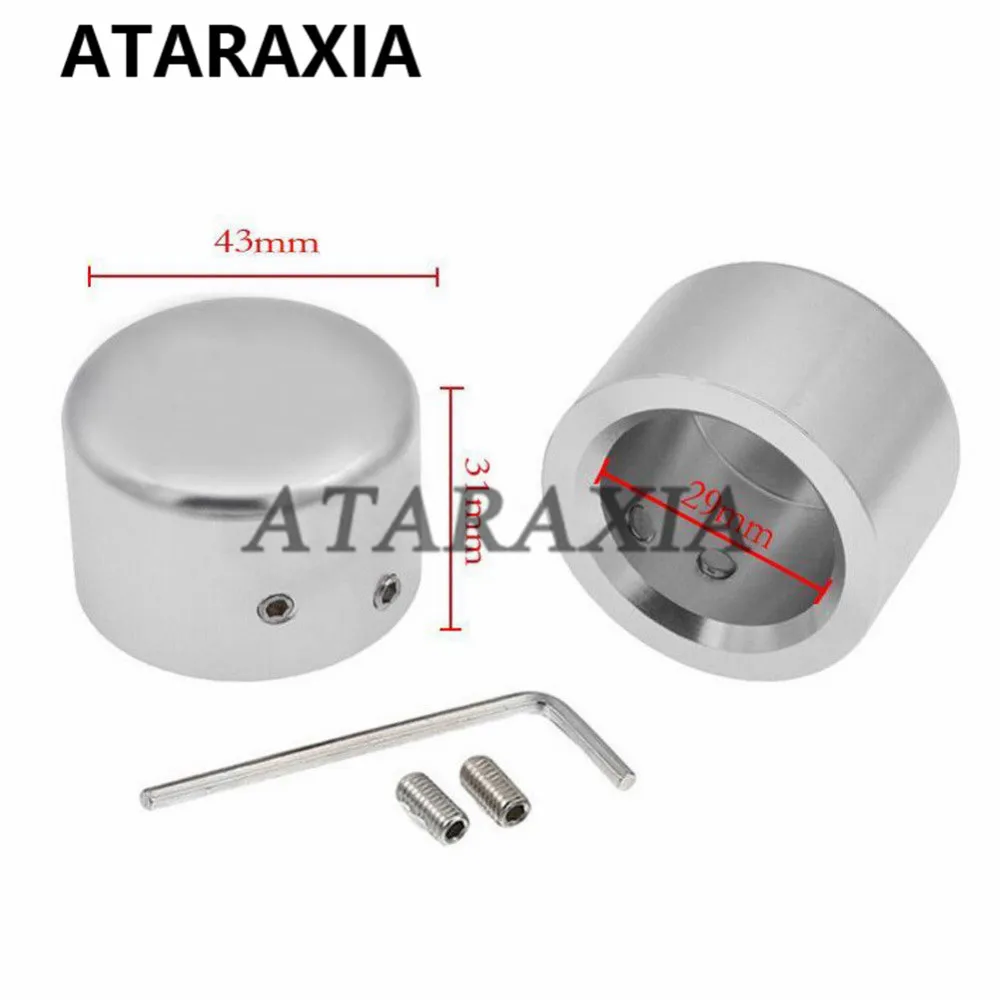 Motocyklowa osłona nakrętki przedniej osi do Harley Sportster 883 XL1200 X48 Niestandardowe obsługa pojazdów V Rod VRSCSE