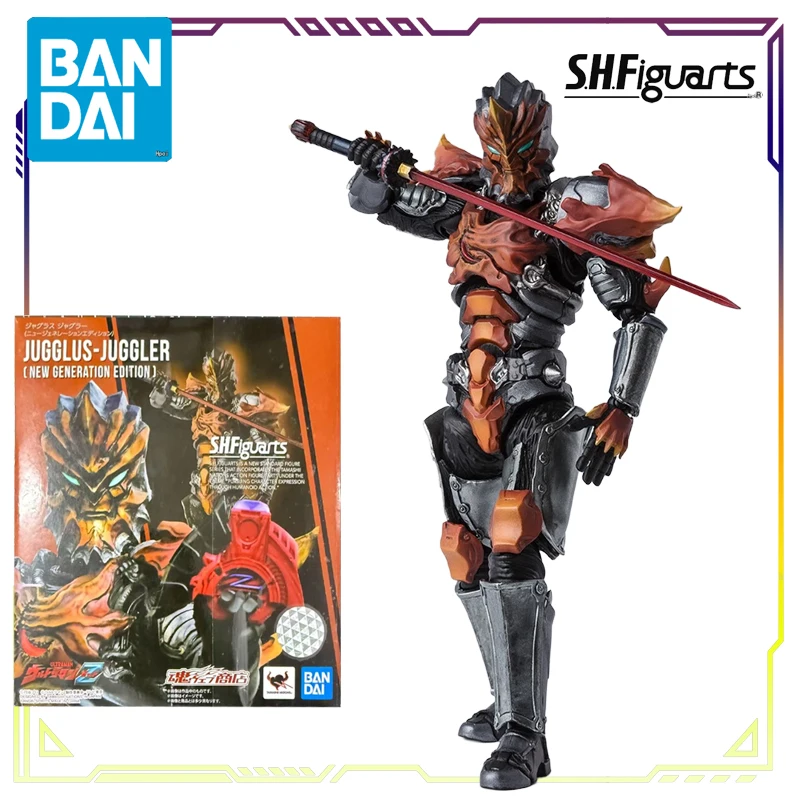 반다이 오리지널 S.H.Figuarts 시리즈 몬스터 특수 공중 기계대전 울트라맨 Z 아머 애니메이션 액션 피규어 모델 장난감