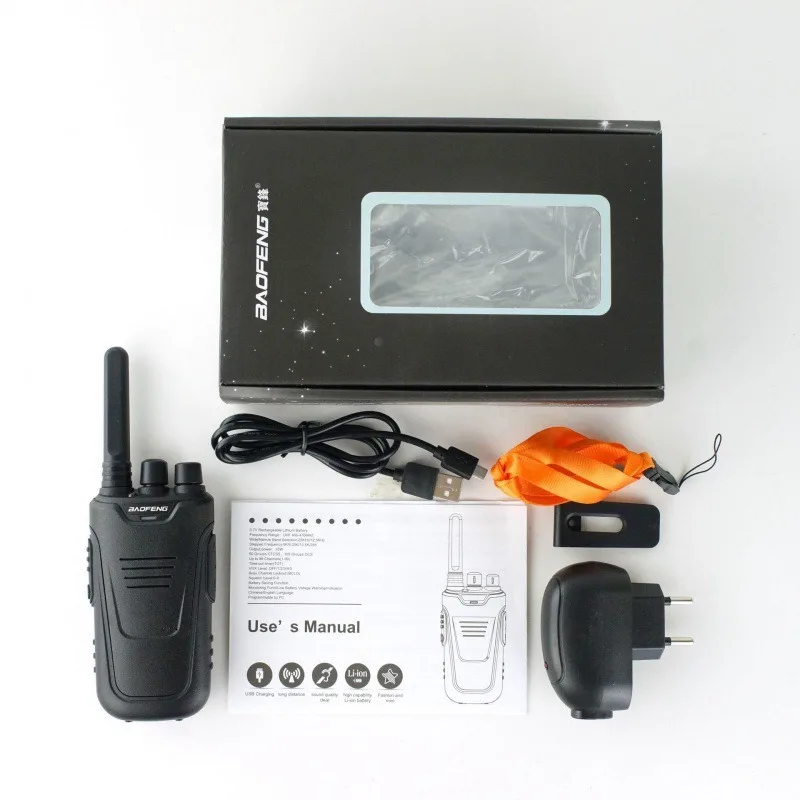 الأصلي Baofeng BF-T11 جهاز اتصال لاسلكي صغير طويل جدا الاستعداد الصيد المضادة للسقوط المحمولة اللاسلكية UHF يده الاتصال الداخلي في الهواء الطلق