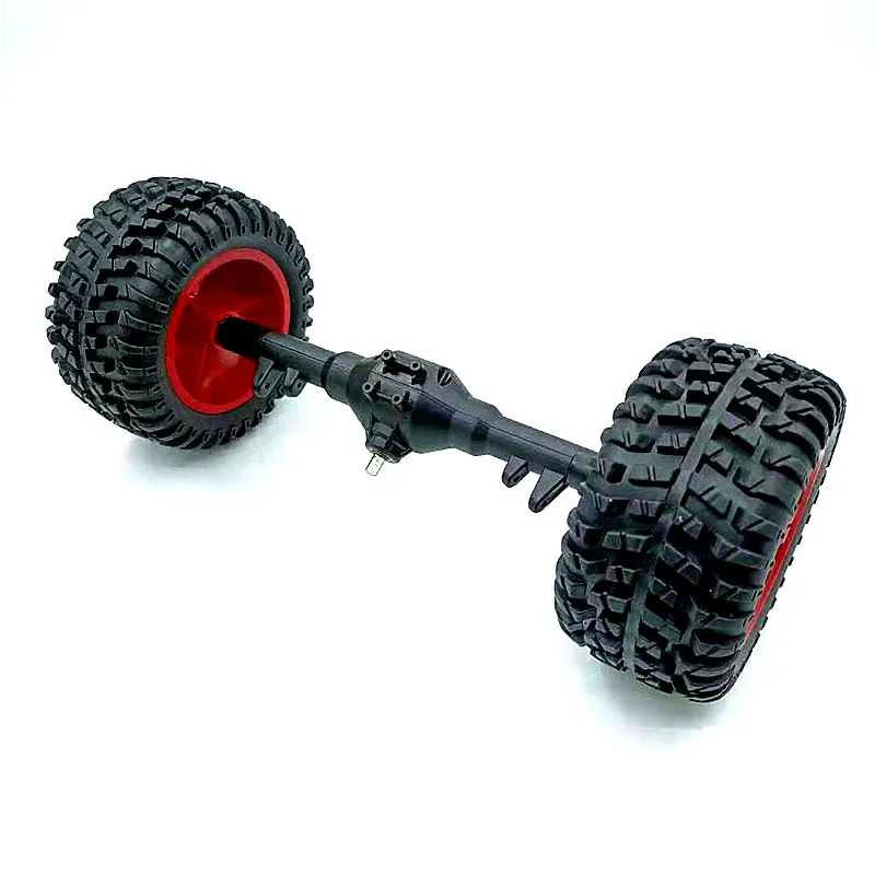 WLtoys 12428 RC Upgrade Modified Accessories Rear Wave Box Tires Rear Drive Shaft OP Piece Metal Rear Axle