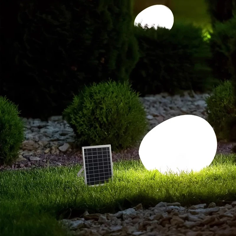 Pebble Lamp Lawn Solar LED Outdoor Lighting Solar Outdoor Garden Decoration Outdoor Garden Lamp