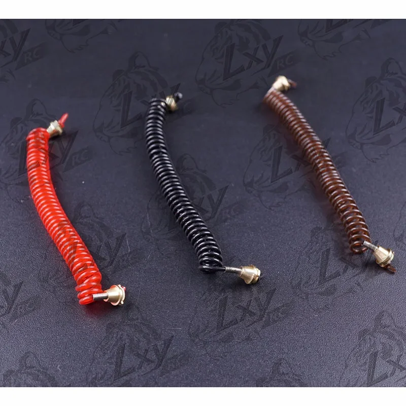 1:14 스케일 플라스틱 시뮬레이션 기관지 오일 파이프 타미야 RC 트럭 SCANIA 770S R620 VOLVO BENZ Arocs MAN TGX 자동차 액세서리