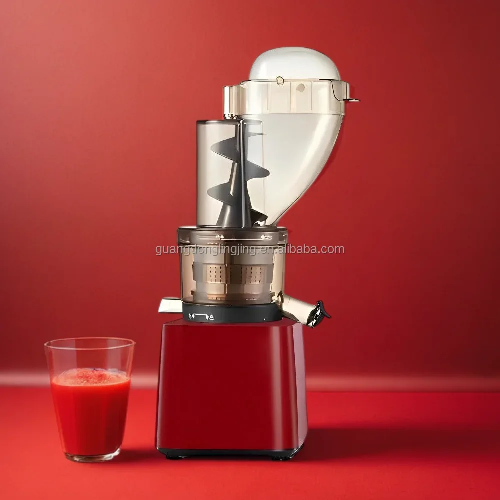 500W Home Use Commercial 120*150 mm Big Mouth Cold Press Pineapple Slow Juicer Machine With PC Plastic Shaft For Coffee Shop