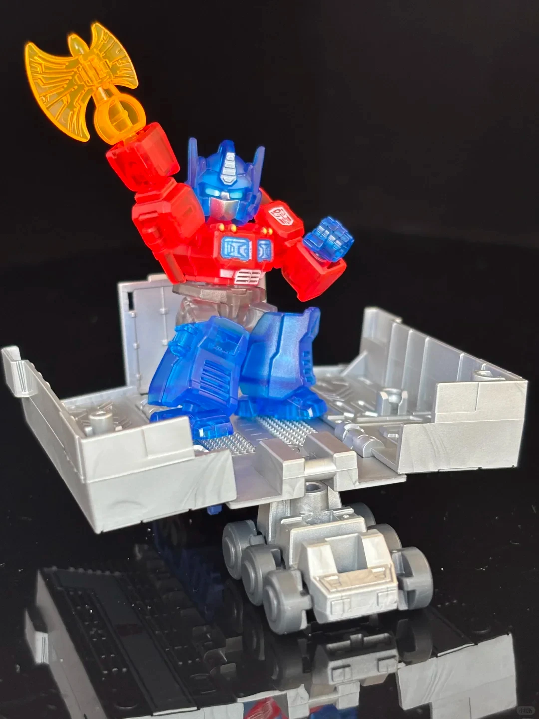 متوفر في المخزون Blokees Transformers Defender الإصدار 5 Galvatron Jetfire Optimus Prime نموذج تجميع ألعاب مزيج خاص #5