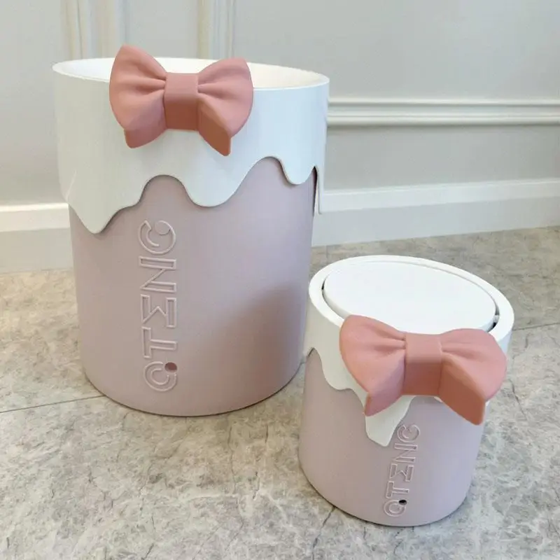 

Trash can ins cute living room bedroom home hotel toilet bathroom kitchen large creative shake cover flip