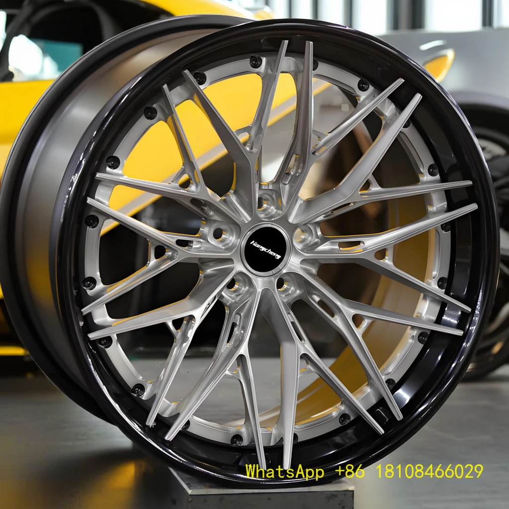 

15-24-дюймовые кованые диски с несколькими спицами, разборные, глубокий конкейв, 5x114.3 5x120 для легковых автомобилей