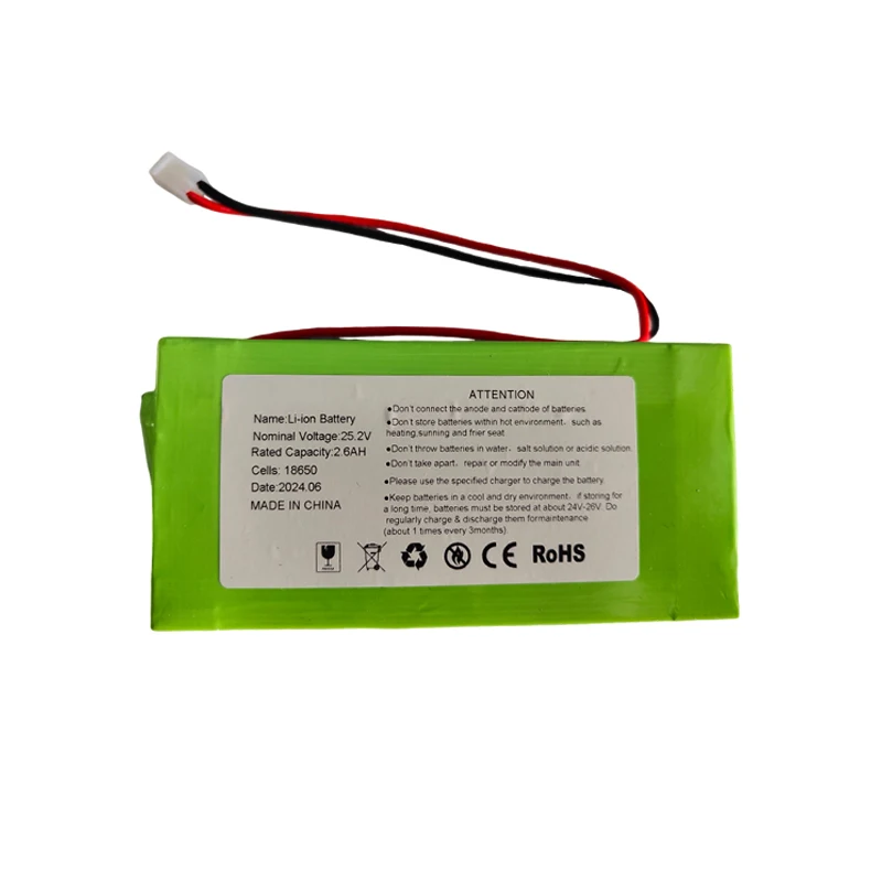 

1pc 2.6AH Lithium Battery For Robot Lawn Mower Grass Cutterr H750 E1800S2