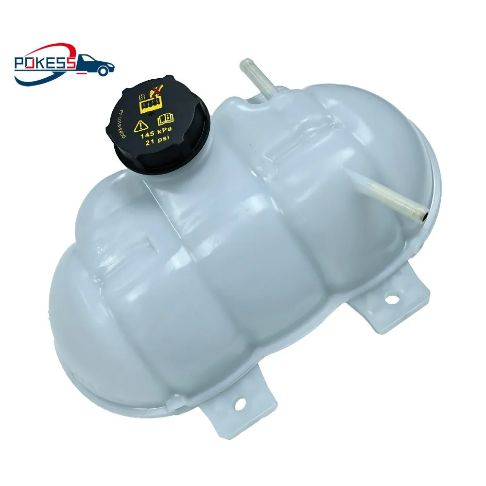 FR3Z8A080A 3M5H8100AD Expansion Coolant Tank with Cover for Ford Mustang 2015-2022 Coolant Reservoir Tank 527359 Car Accessories