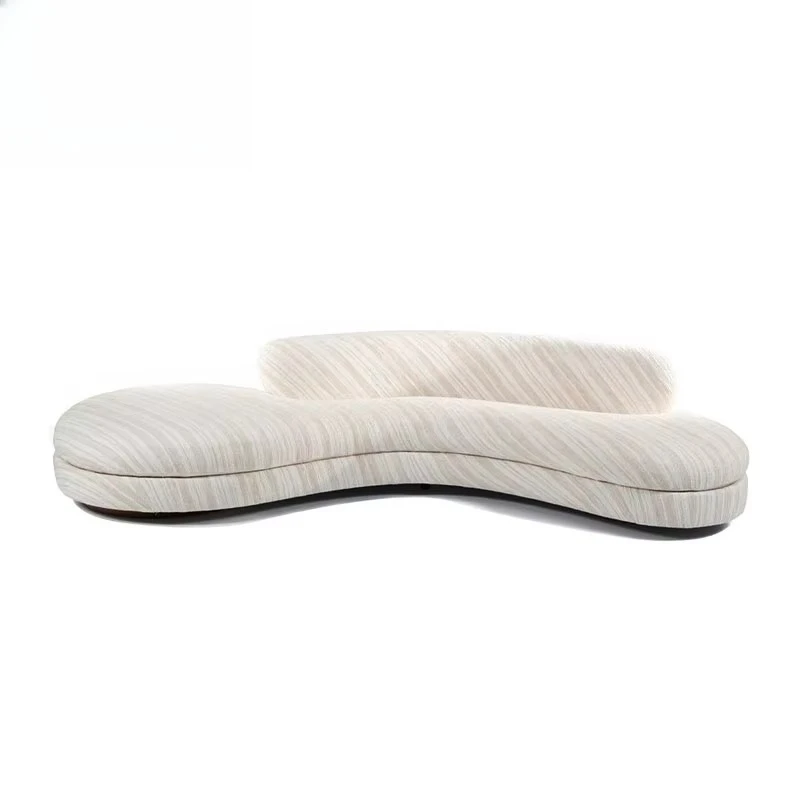Italian simple fabric sofa set ash wood base sofa modern living room furniture recliner split sofa