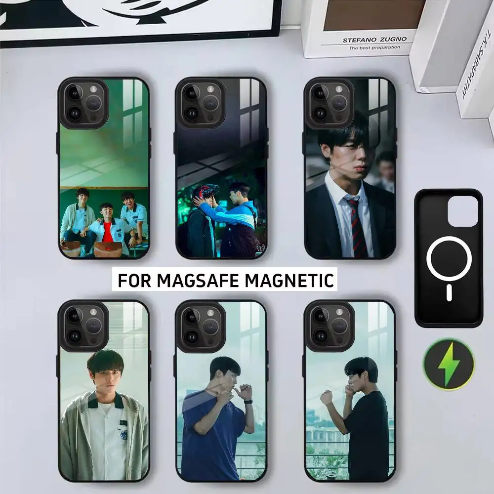 

Weak Hero Class 2 Phone Case For iPhone17,16,15,14,13,12,11 Plus,Pro Magnetic For Magsafe Wireless Charging