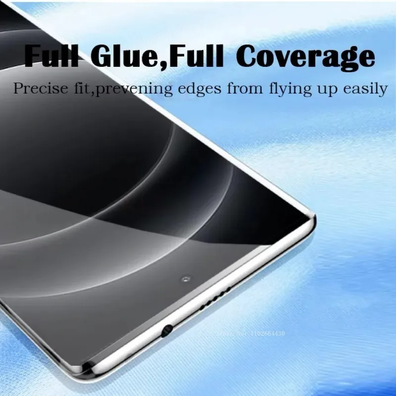 Full Glue Tempered Glass For Samsung Galaxy S25 24 23 Ultra S22 Plus Screen Protector Note10 20 Fingerprint unlocking Protectors