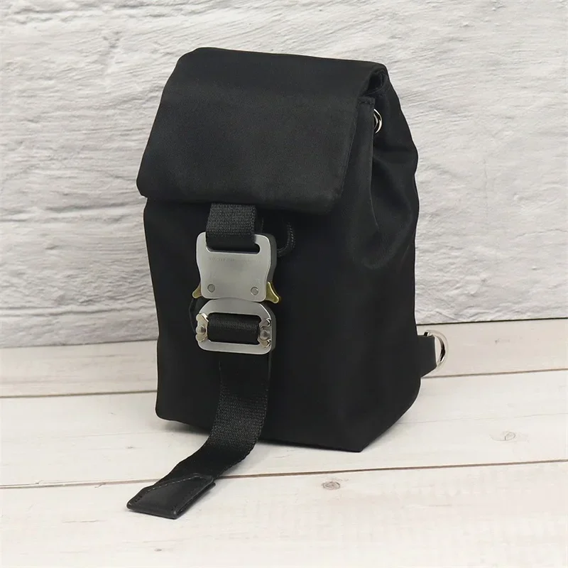 

25ss ALYX Mini Black Backpacks Zipper Computer Bag 1:1 Best Quality Alyx Backpack Bag