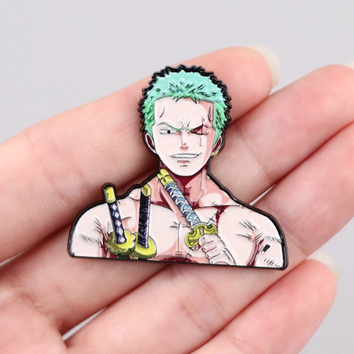 Cool Japanese Anime Lapel Pins for Backpack Men Women Brooch on Clothes Enamel Pin Briefcase Badges Jewelry Decorations