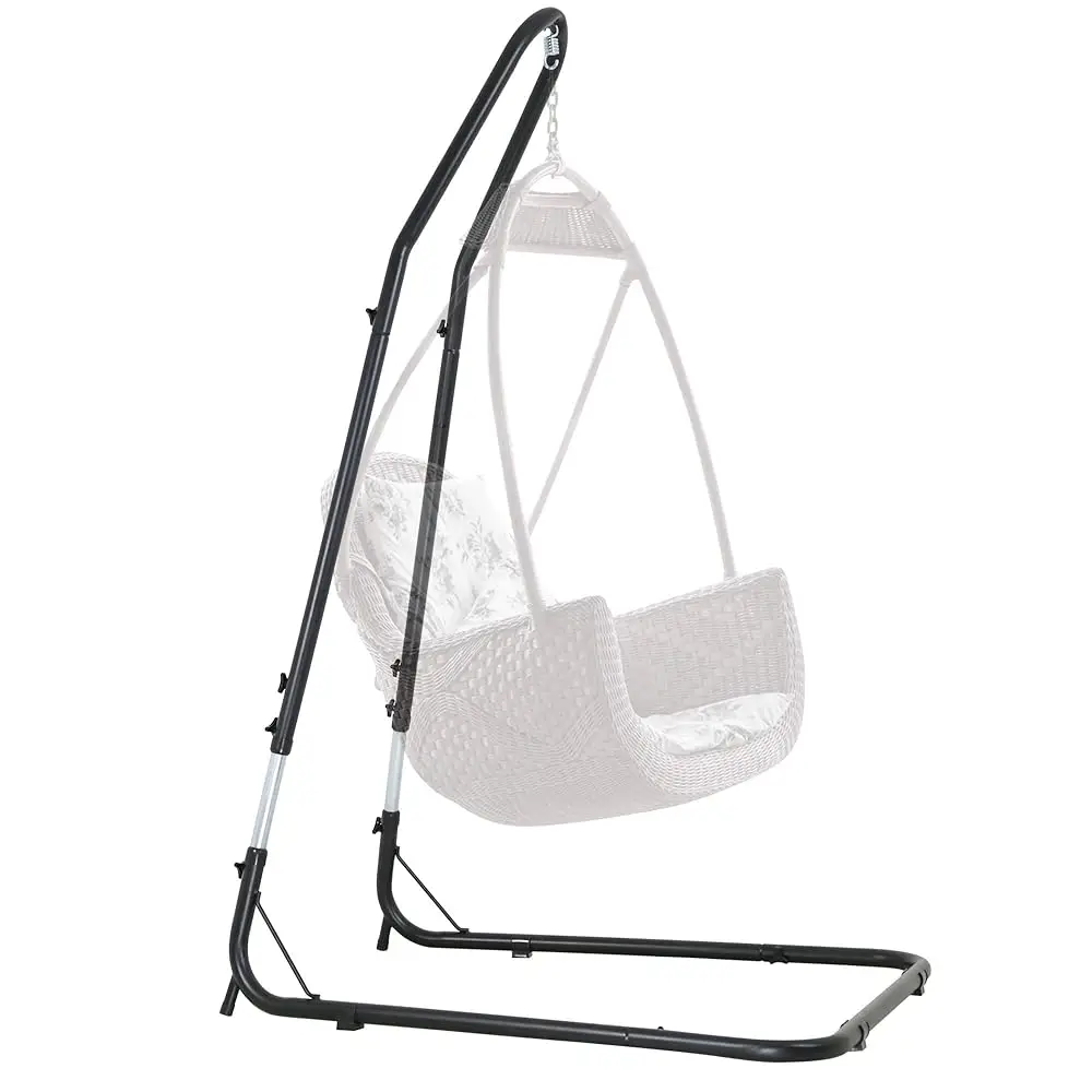 

（Stand Only） Hammo Chair Stands Hanging Hammo Stands Adjustable Height 78.8"" To 96.5"" Outdoor Solid Steel Hammo Stand Only