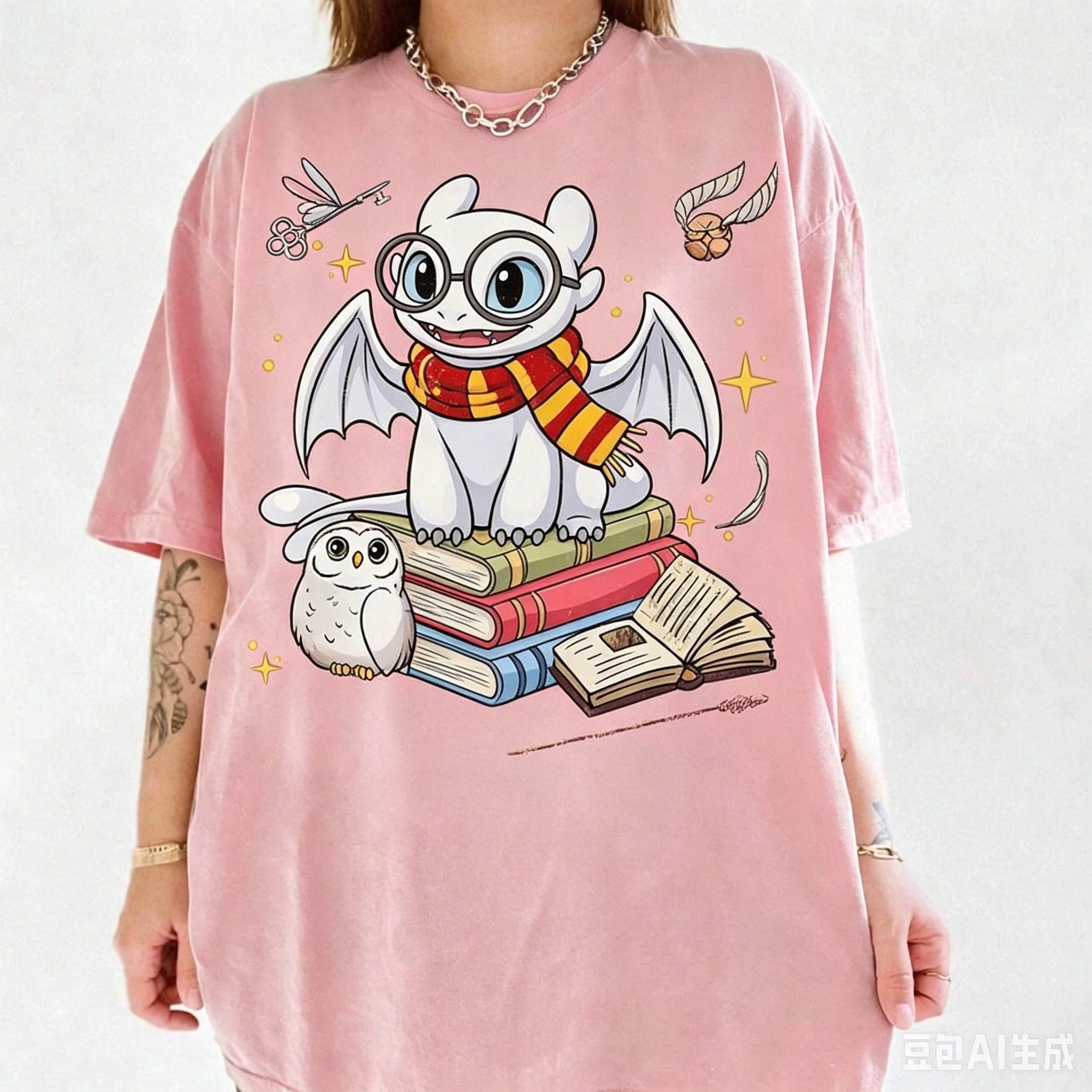 Ausstellung für Kinder, Erwachsene, Fans und Drachentänzer, Tagesausflüge, magische Themenoutfits, Vintage-T-Shirts für Freundinnen und Paare – Detail 12